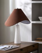 Brannon Traditional Tan/White Table Lamp - Image 2