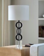 Koplik Modern White Table Lamp - Image 2
