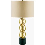 Koplik Modern Green Table Lamp