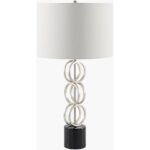 Koplik Modern Silver Gray Table Lamp