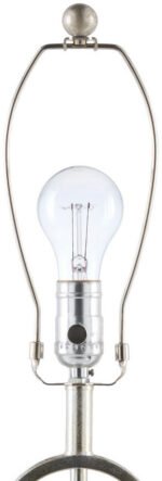 Koplik Modern Silver Gray Table Lamp - Image 4