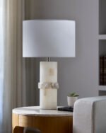 Bryanne Traditional Cream Table Lamp - Image 4