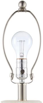 Amna Traditional Cream Table Lamp - Image 4