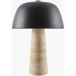 Jaymar Modern Beige/Black Table Lamp