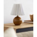 Trudie Modern Dark Brown Table Lamp - Image 2