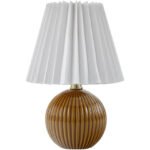 Trudie Modern Dark Brown Table Lamp