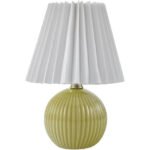 Trudie Modern Bright Yellow Table Lamp