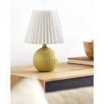 Trudie Modern Bright Yellow Table Lamp - Image 2
