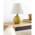 Travarus Modern Bright Yellow Table Lamp - Image 3
