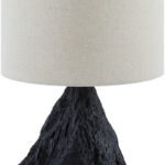 Richele Coastal Black/White Table Lamp
