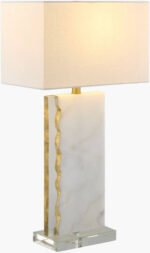 Tyrel Rustic White Table Lamp - Image 5