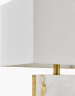 Tyrel Rustic White Table Lamp - Image 6