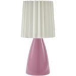 Donte Modern Pink Table Lamp