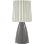 Donte Modern Gray Table Lamp