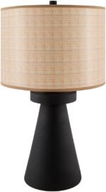 Lue Global Brown/Black Table Lamp