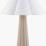Kym Traditional Gray/White Table Lamp