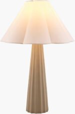 Kym Traditional Gray/White Table Lamp - Image 6