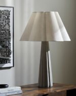 Kym Traditional Gray/White Table Lamp - Image 2