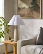 Kym Traditional Gray/White Table Lamp - Image 3
