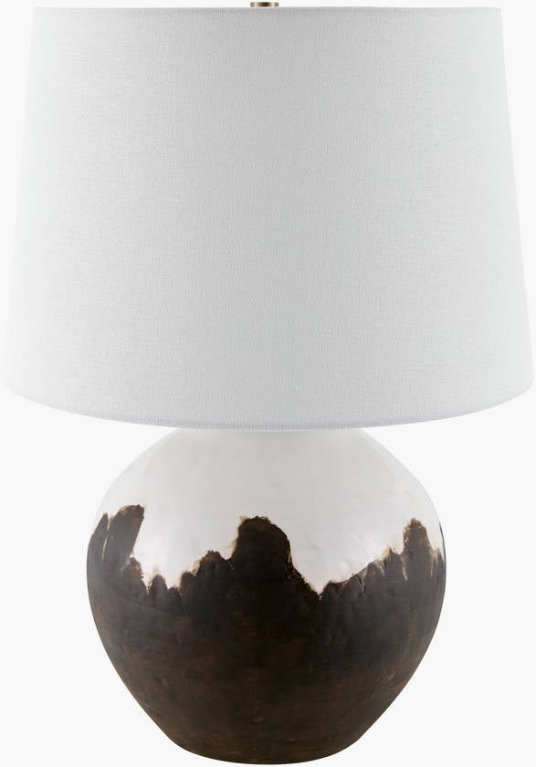 AAAC3320_291da345-f226-4fde-b4b2-054dfdc5ed4c-1 Indria Global Brown Table Lamp - Image 1