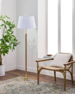 Keone Modern Gold Floor Lamp - Image 2