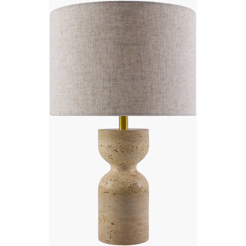 AAAC3337-1 Shaneaka Modern Beige Table Lamp - Image 1