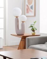 Laurissa Modern Cream Table Lamp - Image 2