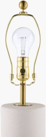 Myriah Traditional White Table Lamp - Image 4