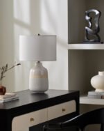 Vien Global White Table Lamp - Image 2