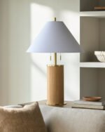 Dorthy Global Cream Table Lamp - Image 3