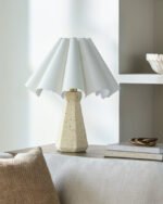 Tavaris Traditional Cream/White Table Lamp - Image 3
