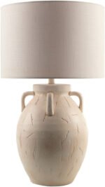 Jordi Traditional White Table Lamp
