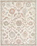 Fierze Traditional Off-White Area Rug