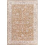 Pennie Traditional Cream/Light Brown Area Rug