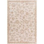 Jamell Traditional Cream Area Rug