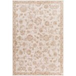 Jamell Traditional Cream Area Rug