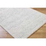 Andreas Modern Light Silver/Off-White Area Rug - Vivir x Livabliss - Image 4