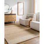 Ira Modern Khaki Area Rug - Vivir x Livabliss