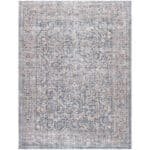 Lorelai Traditional Black/Amber Washable Area Rug - Vivir x Livabliss - Image 3