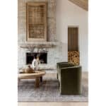 Lorelai Traditional Black Washable Area Rug - Vivir x Livabliss