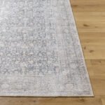 Lorelai Traditional Light Beige/Black Washable Area Rug - Vivir x Livabliss - Image 4