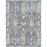 Lorelai Traditional Black/Dark Brown Washable Area Rug - Vivir x Livabliss - Image 3