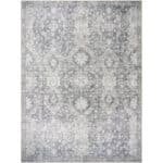 Lorelai Traditional Black/Dark Brown Washable Area Rug - Vivir x Livabliss - Image 4