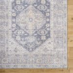 Lorelai Traditional Black/Light Beige Washable Area Rug - Vivir x Livabliss - Image 5