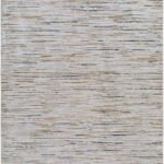 Deliah Modern Taupe Washable Area Rug