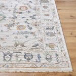 Stevenson Traditional Ivory Washable Area Rug - Image 2