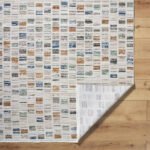 Latisia Modern Slate Blue Washable Area Rug - Image 7