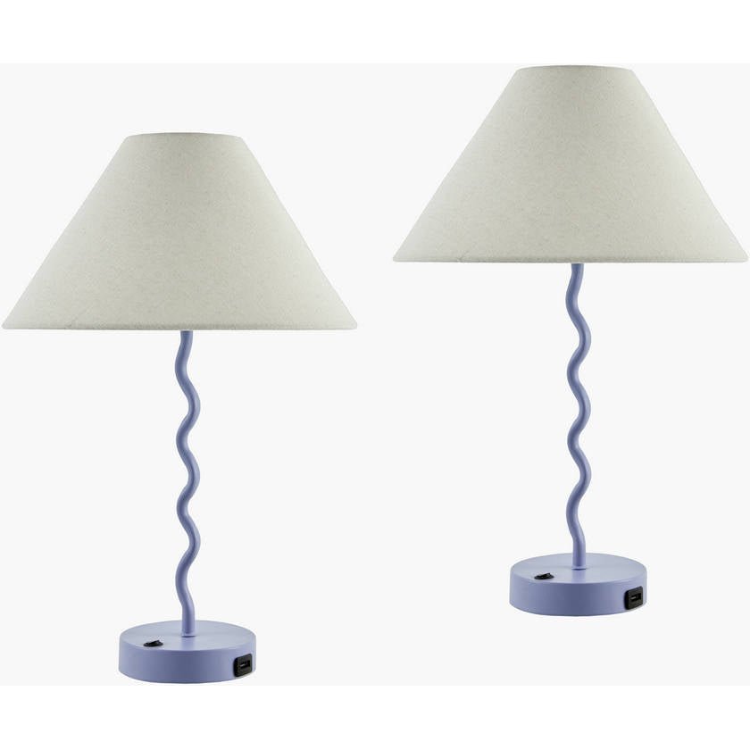 AAAC3439-1 Katoya Cottage Gray Table Lamp - Image 1