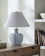 Vimpeli Traditional Gray Table Lamp - Image 2