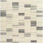 Max Modern Charcoal/Ivory Area Rug - Becki Owen x Livabliss
